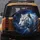 White Tiger Ice Blue Eyes Lightning Gold Energy Cosmic Nebula - Wildlife Lover Gift Spare Tire Cover - 5
