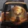 Large Antlered Buck Golden Autumn Forest Dappled Light - Wildlife Lover Gift Spare Tire Cover - 5
