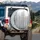 Stark Bare Trees Forest Overcast Sky - Deep Nature Lover Gift Spare Tire Cover - 3