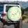 Flowering Branch Blossoms Leaves Mist Light Wisps Glows Spare Tire Cover - 3