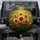 Full Bloom Yellow Orange Sunflowers Dark Green Brown Field - Outdoor Garden Lover Gift Spare Tire Cover - 1
