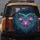 Radiant Purple Lotus Emerald Vines Heart - Spiritual Decor Gift Spare Tire Cover - 5