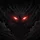Menacing Glowing Red Eyes Ethereal Shadow Creature - Fantasy Lover Gift Spare Tire Cover - 6