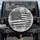 Monochrome Distressed American Flag Patriotic Camouflage Stars Spare Tire Cover - 1
