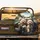 Fluffy Poodle Dogs Steering Wheel Drive Adventure - Dog Lover Road Trip Gift Spare Tire Cover - 2