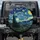 Crescent Moon Village Night Sky Cypress Tree - Dreamlike Decor Gift Spare Tire Cover - 1