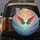 Rainbow Angel Wings Sparkling Cloudscape Spare Tire Cover - 5