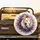 White Lion Head Golden Eyes Flowing Mane - Regal Wildlife Animal Lover Decor Gift Spare Tire Cover - 2