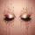 Black Eyelashes Rose Gold Champagne Glitter Drips - Luxury Style Accessory Gift Spare Tire Cover - 6