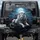 White Lion Ice Blue Eyes Red Roses Full Moon Night - Wildlife Lover Gift Spare Tire Cover - 1