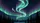 Aurora Borealis Crescent Moon Pine Trees Cosmic Night Sky - Nature Lover Gift Car Sunshade - 7