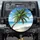 Lush Tropical Palm Tree Pristine Beach Ocean - Coastal Car Decor Gift Spare Tire Cover - 1
