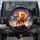 Majestic Fiery Lion Volcanic Rock Temple Cosmic Galaxy Nebula - Fantasy Adventure Gift Spare Tire Cover - 1