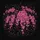 Pink Cherry Blossoms Black Night Sky Starlight - Botanical Decor Gift for Nature Lover Spare Tire Cover - 6