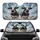 Shocked Holstein Cows Wind Swirls Sky - Farmhouse Decor Cow Lover Gift Car Sunshade - 1