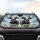 Shocked Holstein Cows Wind Swirls Sky - Farmhouse Decor Cow Lover Gift Car Sunshade - 4