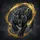Snarling Black Tiger Golden Lightning Roar - Wildlife Lover Gift Spare Tire Cover - 6
