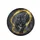 Snarling Black Tiger Golden Lightning Roar - Wildlife Lover Gift Spare Tire Cover - 4