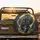 Snarling Black Tiger Golden Lightning Roar - Wildlife Lover Gift Spare Tire Cover - 2