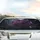 Regal Purple Roses Butterflies Shadowed Garden Scene Car Sunshade - 5