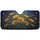 Golden Yellow Poppies Floral Field Indigo Twilight Garden Decor Gift - Nature Lover Car Sunshade - 3