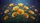 Golden Yellow Poppies Floral Field Indigo Twilight Garden Decor Gift - Nature Lover Car Sunshade - 7