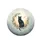 Black Cat Crescent Moon Night Sky - Cat Lover Decor Gift Spare Tire Cover - 4
