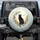 Black Cat Crescent Moon Night Sky - Cat Lover Decor Gift Spare Tire Cover - 1