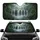 Cascading Waterfall Tropical Rainforest Jungle Landscape - Nature Lover Gift Car Sunshade - 1