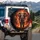 Majestic Elephant Incandescent Fire Volcanic Smoke - Wildlife Lover Adventure Gift Spare Tire Cover - 3