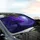 Ancient Tree Full Moon Birds Mushrooms Night Sky - Fantasy Lover Gift Car Sunshade - 6