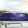 Ancient Tree Full Moon Birds Mushrooms Night Sky - Fantasy Lover Gift Car Sunshade - 5