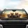 Four Happy Cats Driving Road Trip - Travel Essentials Gift for Cat Lovers Car Sunshade - 4