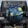 Black Cats Moon Rooftop Night Sky - Decor Gift for Cat Lover Spare Tire Cover - 1