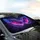Iridescent Feathered Wings Blue Fuchsia Cosmic Nebula Deep Space Dust - Cosmic Lover Gift Car Sunshade - 6
