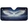 White Feathered Wings Celestial Aura Cosmic Dreamscape - Vehicle Accent Gift Car Sunshade - 3