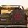 Crimson Dahlia Botanical Flower Red Berries Foliage Spare Tire Cover - 2