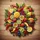 Lush Strawberries Blueberries Mango Lemons Kiwi Fruits Rustic Wood Board - Food Lover Gift Spare Tire Cover - 6