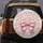 Opulent Rococo Scrollwork Baroque Filigree Light Pink Satin Bow Spare Tire Cover - 5