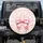 Opulent Rococo Scrollwork Baroque Filigree Light Pink Satin Bow Spare Tire Cover - 1