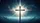 Radiant Cross Cosmic Night Sky - Spiritual Comfort Auto Decor Car Sunshade - 7