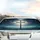 Radiant Cross Cosmic Night Sky - Spiritual Comfort Auto Decor Car Sunshade - 5