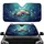 Pink White Lotus Flowers Glowing Orbs Reflective Water Scene Car Sunshade - 1
