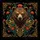 Brown Bear Filigree Lotus Flowers - Wildlife Lover Gift Spare Tire Cover - 6