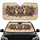 Paw Prints Tribal Geometric Floral Snowflake - Pet Lover Everyday Gift Car Sunshade - 1