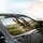 German Shepherd Family Puppy Rural Landscape - Dog Lover Travel Essentials Car Sunshade - 6
