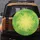 Luminous Green Yellow Gradient Abstract Shapes - Vehicle Accessory Gift Spare Tire Cover - 5