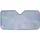 Iridescent Hexagon Grid Swirl - Futuristic Tech Lover Gift Car Sunshade - 3