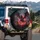 Powerful Black Draconic Steed Skulls Volcanic Landscape - Dark Fantasy Fan Gift Spare Tire Cover - 3