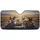 Jack Russell Terrier Dogs Driving Sunglasses Scenic Highway - Road Trip Dog Lover Gift Car Sunshade - 3